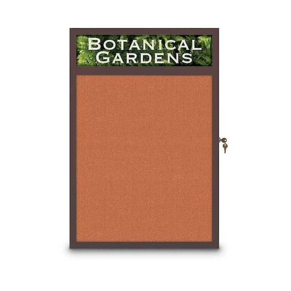Open Faced Traditional Rounded Corkboard